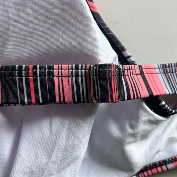 Younique x Aqua Eve Tankini with Boy Shorts Two Piece Swimsuit Pink 24W NEW - Picture 4 of 10